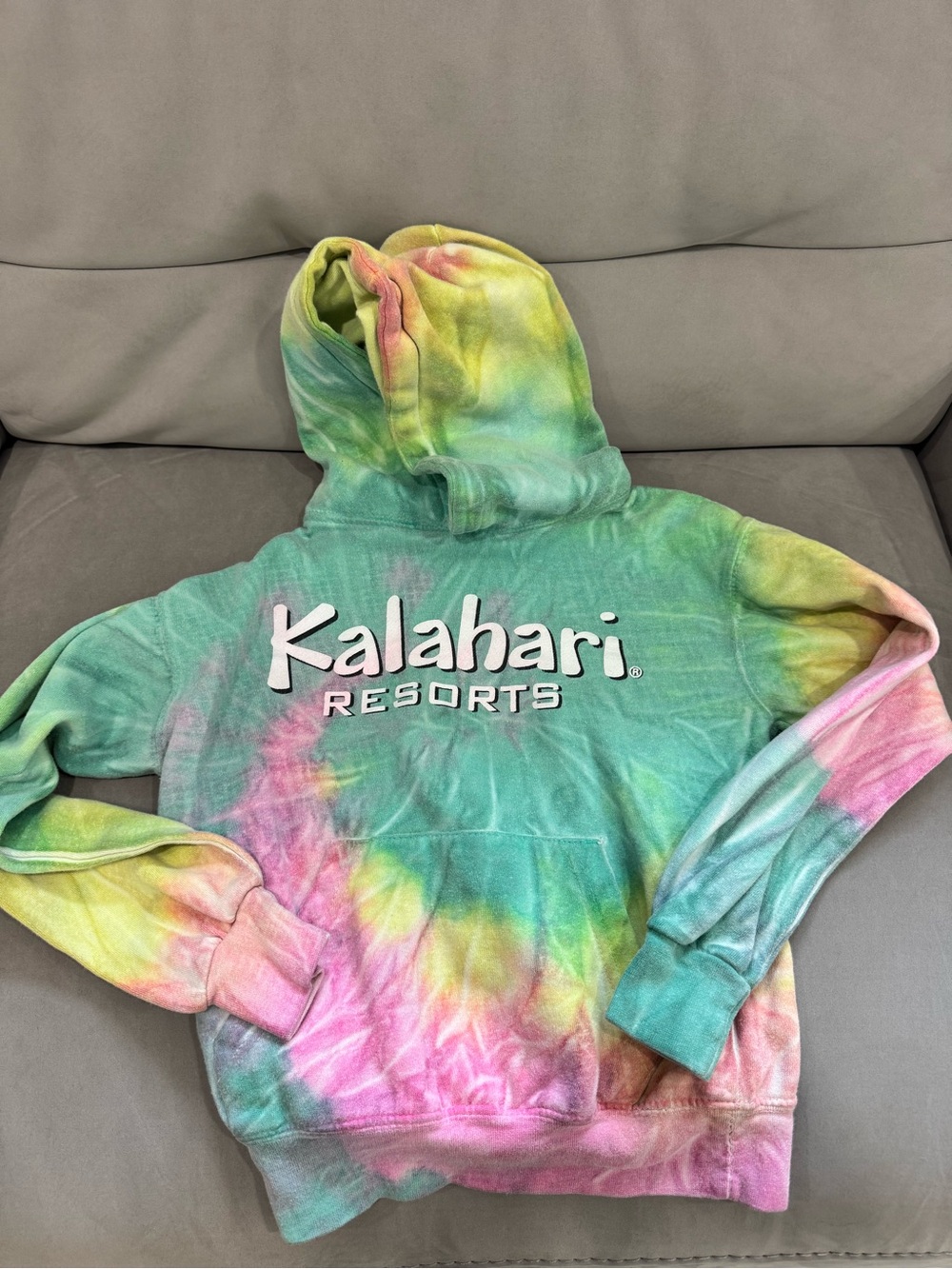 Kids Kalahari resort Tie-Dye Hoodie - Multicolor